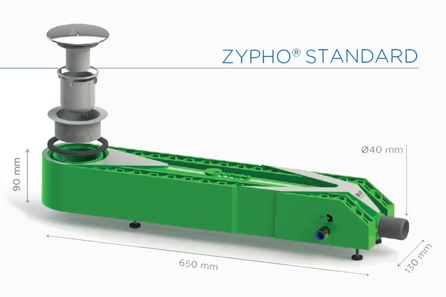 Zypho - Maße des Zypho Standard